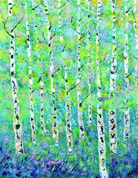 Mystical Forest Painting By Kathy Symonds Fine Art America