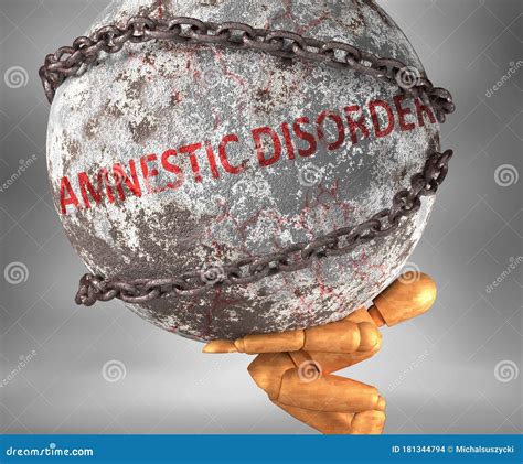Amnestic Disorder And Destruction Of Health And Life Symbolized By