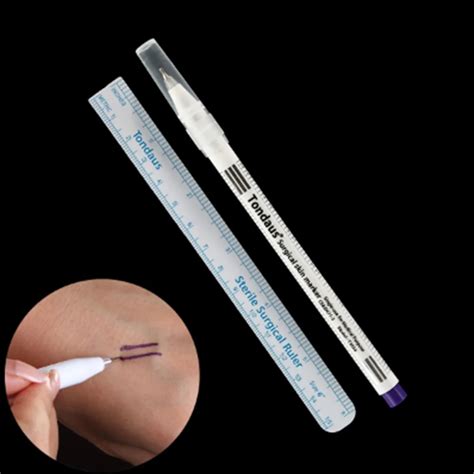 05mm Surgical Skin Measuring Marker Eyebrow Tattoo Measure Ruler