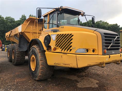 2005 Volvo A40d 6x6 41 Ton 303 Yard Heaped Articulated Dump Tru