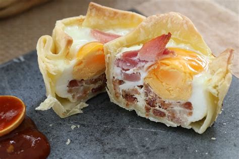 3 Ingredient Egg And Bacon Pies Bake Play Smile