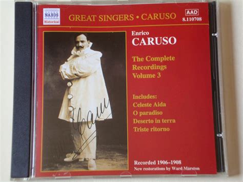 Enrico Caruso The Complete Recordings Volume 3 62571669