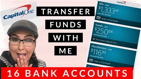 Part 3 Transfer Funds With Me Capital One 360 Digital Envelopes
