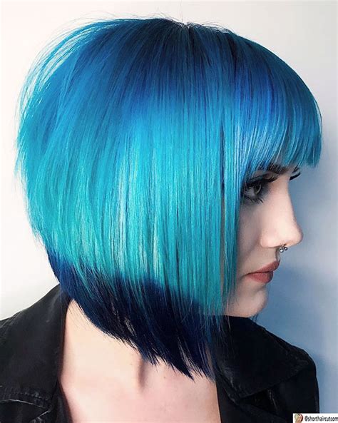 20 Short Blue Haircuts Youll Never Regret Trying The Best Short