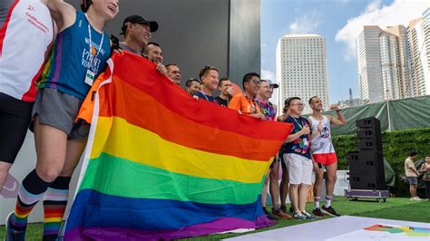 Supporters Celebrate Opening Of Gay Games In Hong Kong First In Asia Despite Lawmakers