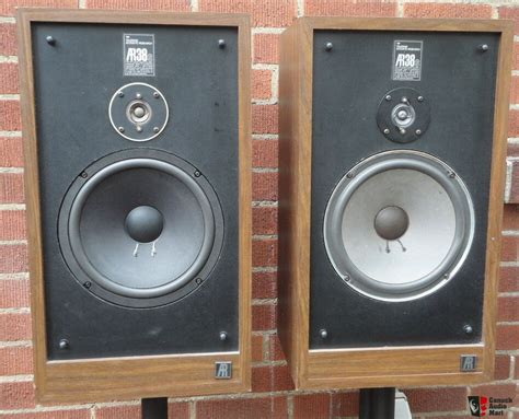 Pair Of Acoustic Research Ar 38s Speakers Photo 800283 Us Audio Mart