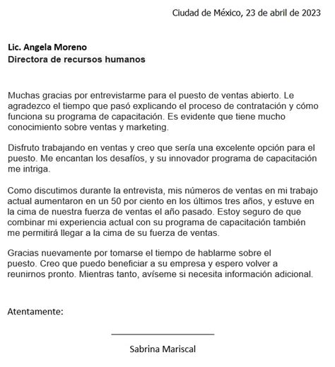 La Importancia De Una Carta De Agradecimiento En La Actualidad