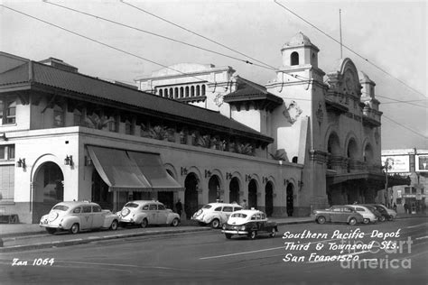 Southern Pacific Depot At 3rd And Townsend San Francisco Circa 1945