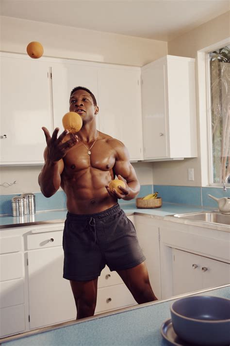 See Bonus Photos From Jonathan Majors Mens Health Cover Shoot