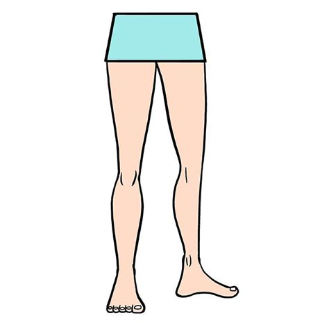 How To Draw Legs Really Easy Drawing Tutorial Drawing Tutorial Easy