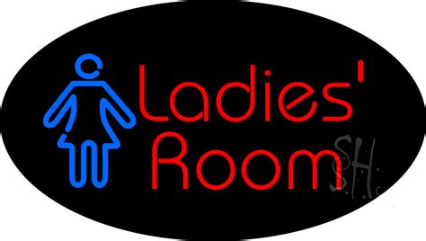 Ladies Room Animated Neon Sign Restroom Neon Signs Every Thing Neon