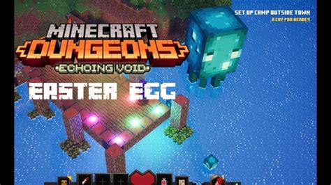 New Minecraft Dungeons Easter Egg Youtube