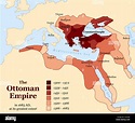 Turkish history - The Ottoman Empire at its greatest extent in 1683 ...