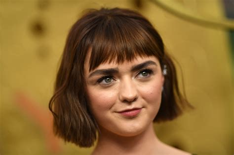 Maisie Williams New Mullet Is Straight Out Of The 80s