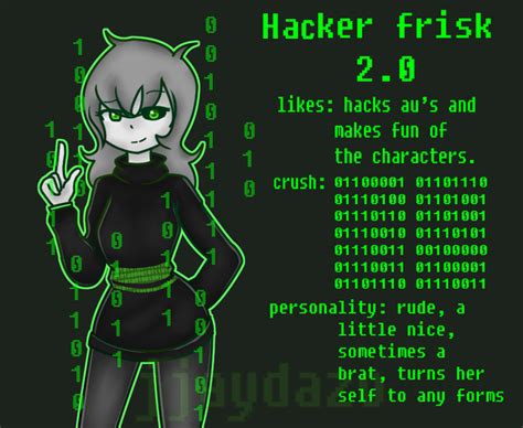 Meet Hacker Frisk 20 By Jjaydazo On Deviantart