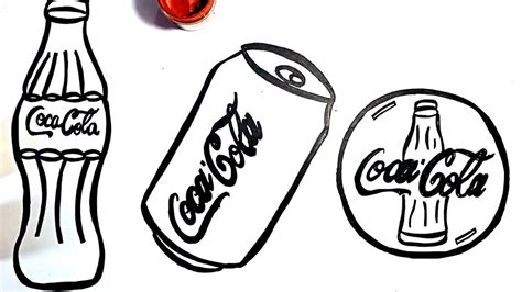 Coke Coloring Page