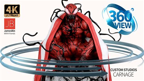 Carnage Figure Review 360 View Of Custom 14 Scale Marvel Resin