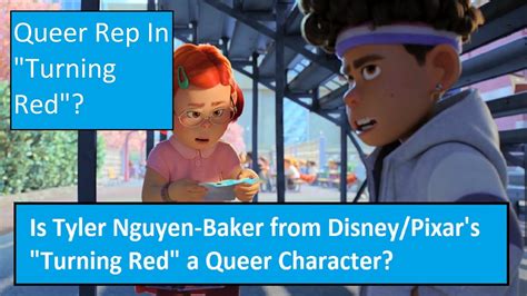 Is Tyler Nguyen Baker From Disney Pixar S Turning Red A Queer