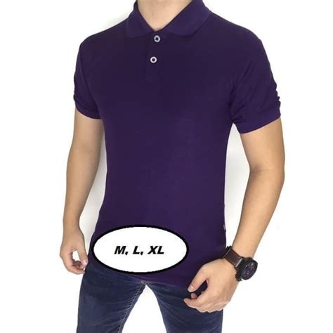 Jual Kaos Polo Shirt Ungu Distro Kaos Baju Kerah Pria Vcnr Di Lapak Global Jaya Shop Bukalapak