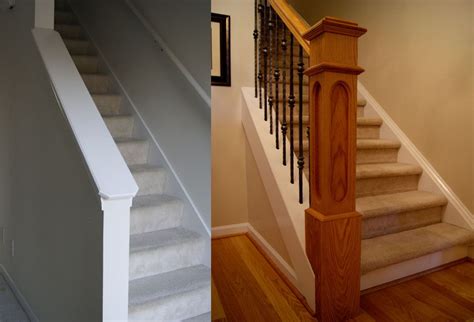 Before And After Stair Remodels Vision Stairways And Millwork