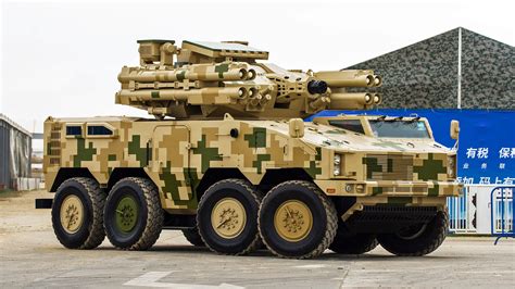 This Is Chinas Beastly New Air Defense Vehicle The Drive