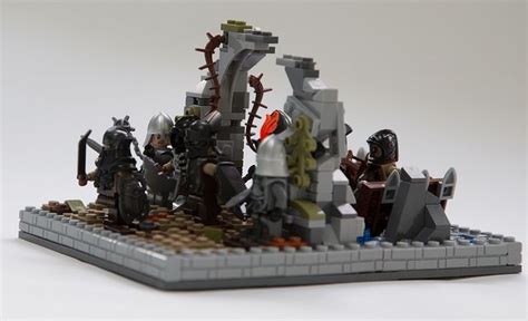 Lego Moc Of The Week The Lord Of The Rings Osgiliath By Nagol Of