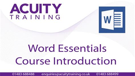 Beginners Microsoft Word Training London Guildford Or Your Site