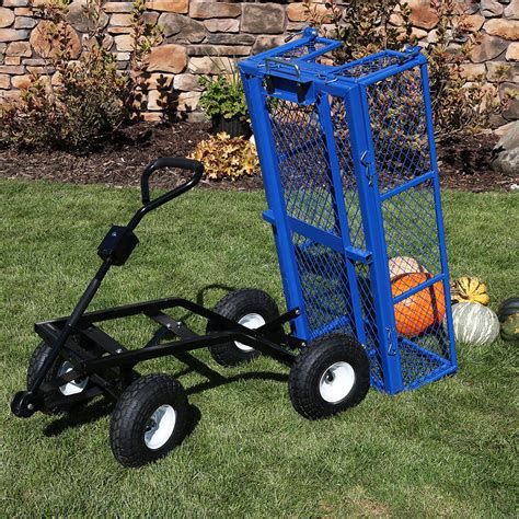 Sunnydaze Heavy Duty Dump Cart Or Dump Cart With Liner Options