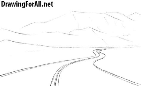 How To Draw A Road For Beginners Drawingforall Net