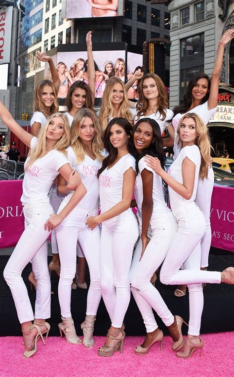 Victoria S Secret Angels Set Pulses Racing In New Lingerie Campaign