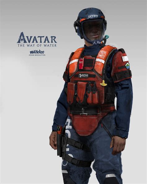 Adam J Middleton Avatar The Way Of Water Rda Navy Crewman