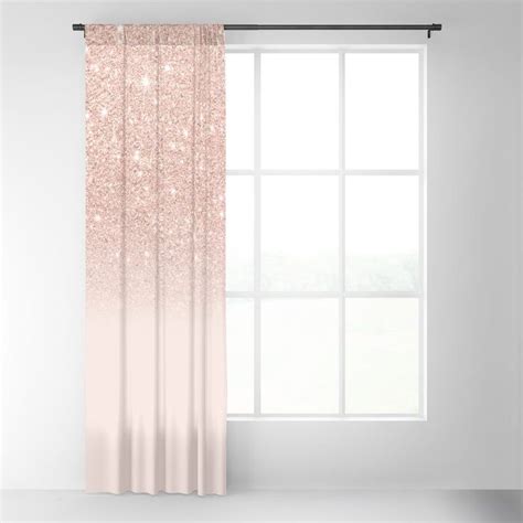 Pink And Gold Glitter Curtains Alan Oliver