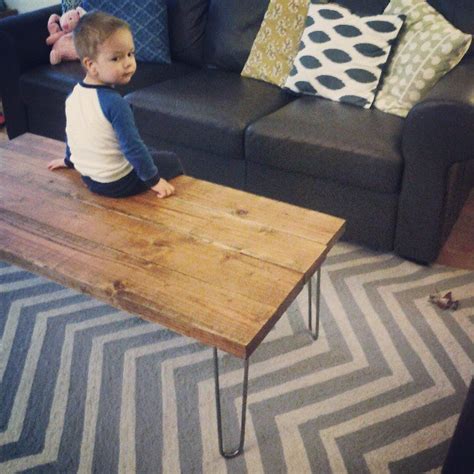 Get the latest in furniture. delighted to be » DIY Hairpin Legs Coffee Table | Living