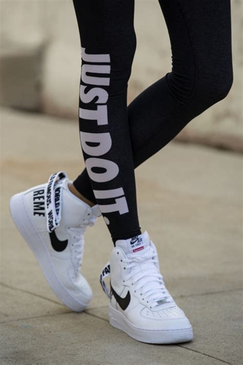New Nike Pants Leggings Just Do It Exercise Activewear Leg A See Xs S M