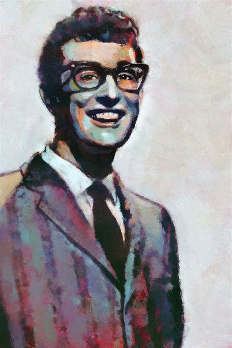 The Day The Music Died Buddy Holly Buddy Holly Fine Art Canvas Giclee