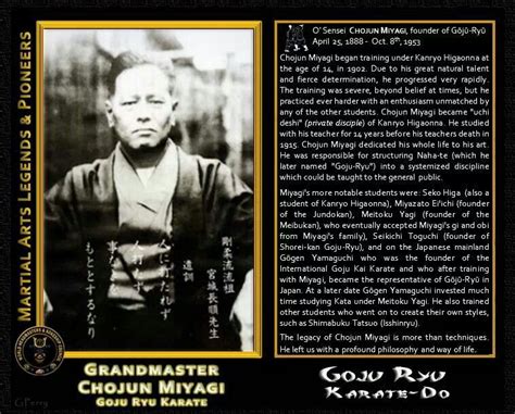 Okinawan Goju Ryu Founder Chojun Miyagi Isshinryu Karate Goju Ryu