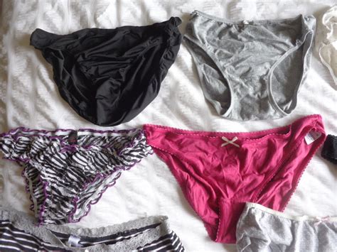 Various Worn Panties 70 For The Lot For Sale From London England 0d0