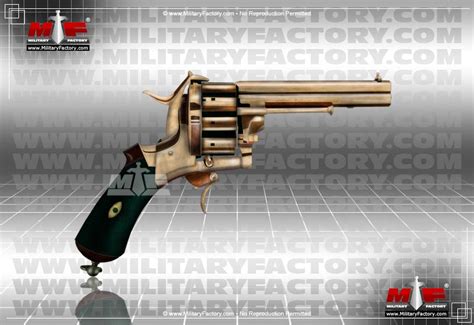 Lefaucheux Revolver 20 Shot Firing Todokaser