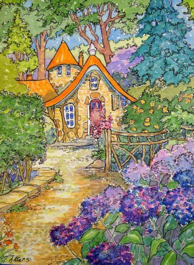 Pin By Elizabeth Eiler On Cottages And Cozy Dreams Storybook Art