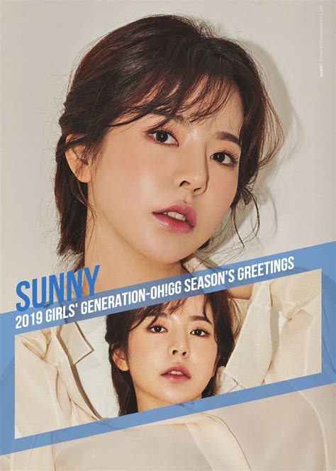 SUNNY Girls Generation Oh GG 2019 SEASON S GREETINGS Desk Calendar