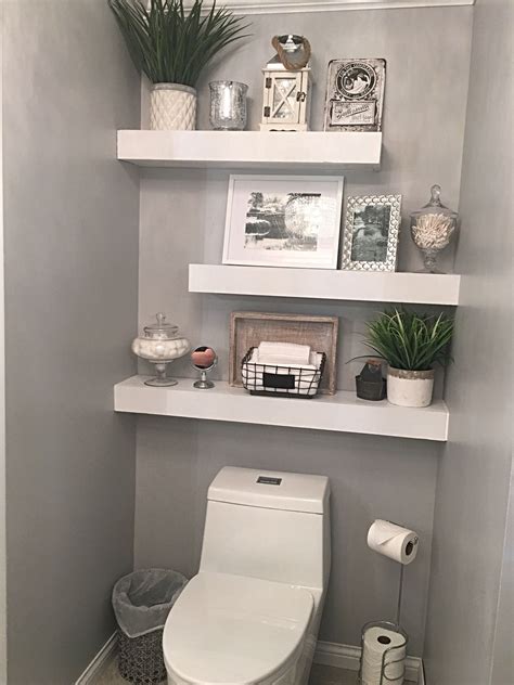 Give Your Bathroom Walls Some Life ️ Small Powder Room Ideas Half