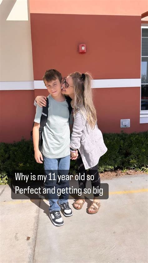 Teen Mom Mackenzie Mckees Son Gannon 11 Towers Over Star In New Photo Of Firstborn Looking