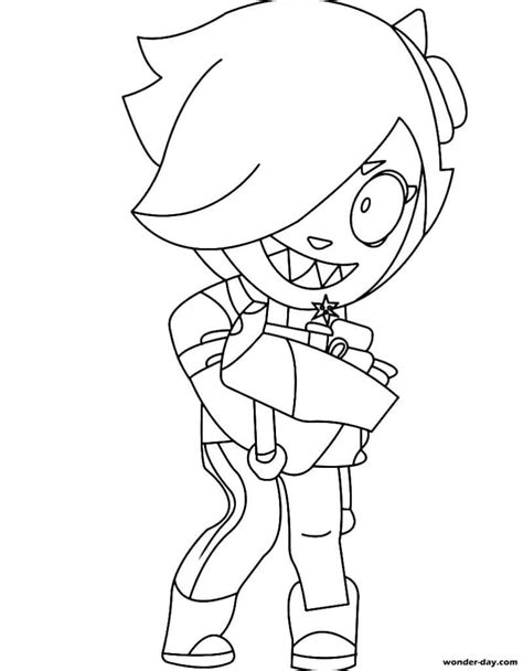 Brawl Stars Coloring Pages Print 350 New Images