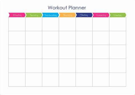 Workout Plan Calendar Template Workout And Yoga Pics Printable Images