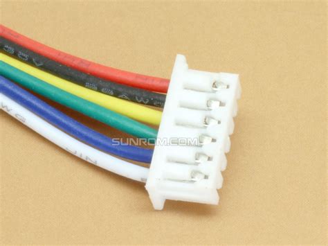 Pin JST Mm One Side Female With Cm Wires Sunrom Electronics
