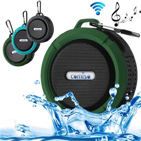 Suction Cup Bluetooth Speaker Portable Wireless With Conversations