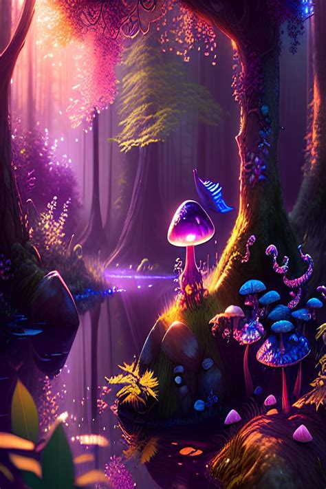 Fantasy Forest Dreams In 2023 Fantastic Forest Asian Artwork