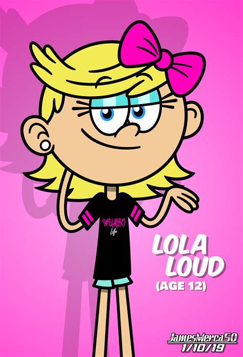 Lola Loud Age 12 By Jamesmerca50 On Deviantart Lola Loud House
