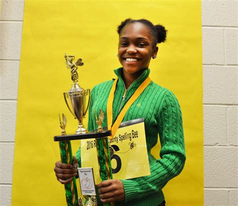 Special Speller Conyers Middle Student Wins Rockdale County Spelling