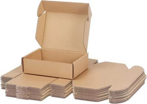 Single Wall Ply Mailer Corrugated Packaging Box At Rs Piece In New